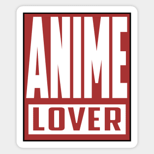 anime lover Sticker